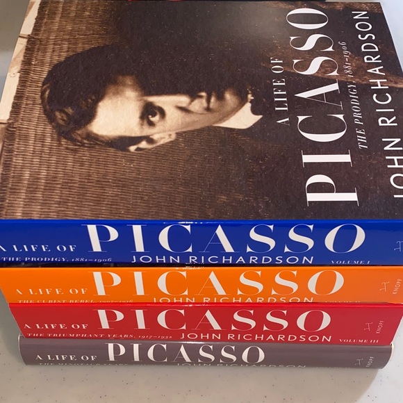 A life of Picasso 4 books